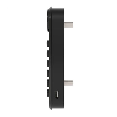 ガラスドア 電子キーパッドロッカー キャビネットロック コード パスワードとUSB 解錠方法