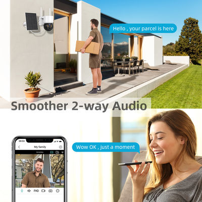 2MP 1080p CMOS センサー 太陽光パネル パワー付き Wi-Fi IP カメラ