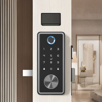 亜鉛合金 ブラック・ブルー・トゥース スマートロック ワイファイネットワーク ツイアAPPメモリーカード