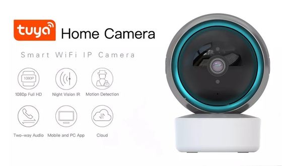 1080P HD IP カメラ 夜景と磁気無線デザインのTuya スマートミニカメラ