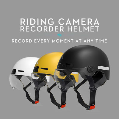 スマートサイクリングヘルメット 8時間録画カメラとABSシェルEPSインナーライナー