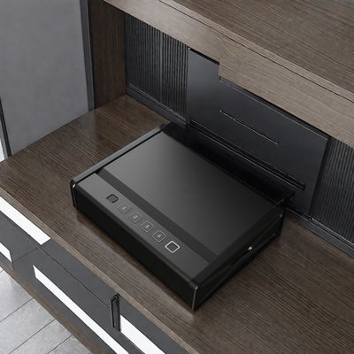 ホットキーレスバイオメトリック指紋セーフボックス 家庭やオフィス用 ドアの厚さ 2.5mm