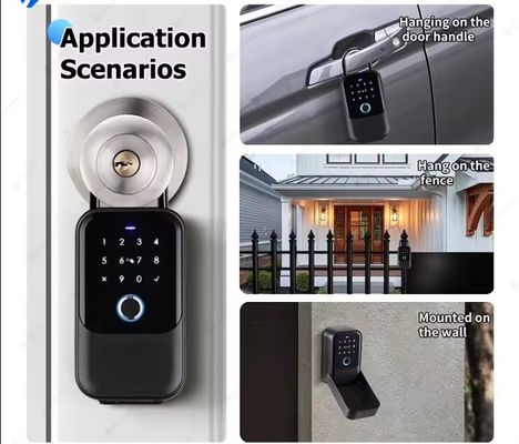 IP65 防水 ワイファイ接続と指紋リーダー付きのタウヤ屋外スマートロック