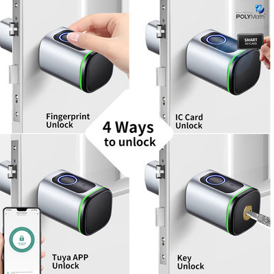 ICカードでドアをロックする 防水チューヤ スマートシリンダーロック C型電源