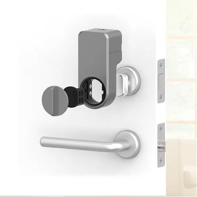 簡単にグレーユーロシリンダースマートドアロックとTuya Ttlockアプリカードでドアをロック