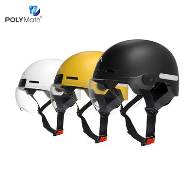 スマートサイクリング機能 ABS EPSLENS PCシェルヘルメット 1080p HD自転車アクションカメラ