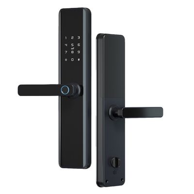 Wifi 指紋 デジタル スマート 錠前 現代の シンプル スタイル 木製 ドア 批量