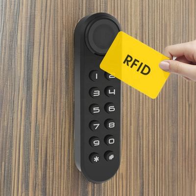 ホーム オフィス 木製ドア スマートロック RFID USB キーレス カードと指紋 盗難防止のロック
