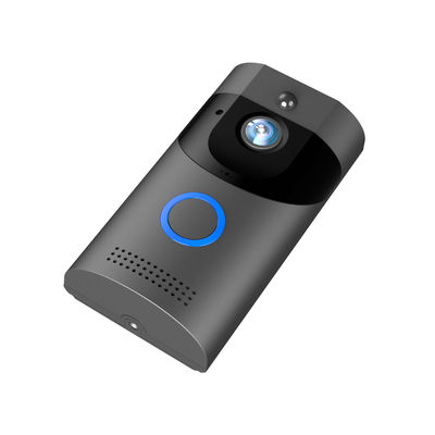 1080P 解像度 Wifi ネットワーク 無線カメラ インターコン スマート ツヤ ドアベル 木製ガラス