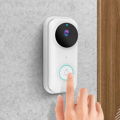 簡単にインストール 白いWiFi 1080P ビデオ ドア 電話 インターフォン システム 簡単にインストール