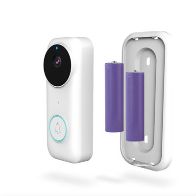簡単にインストール 白いWiFi 1080P ビデオ ドア 電話 インターフォン システム 簡単にインストール