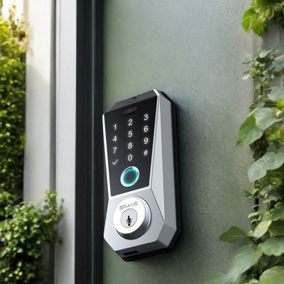 Tuya WIFI デジタル スマート ドアロック メモリーカード データ ストレージ 指紋 アクセス