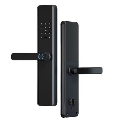 直接 木製 ドア スマート 指紋 ドア 錠 防水 防盗 機能