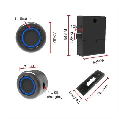 ストレートブルーテントネットワーク 電子ディスプレイキャビネット ストアキャビネット用のロック
