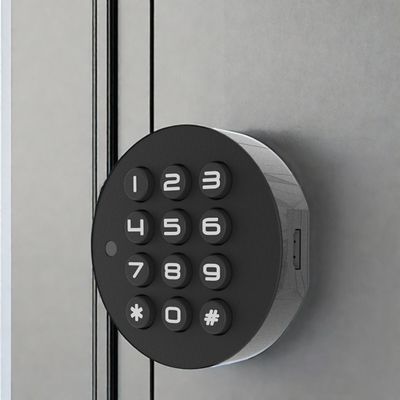 青い歯ネットワーク ミニ指紋 木のドア直送のためのリビングルームキャビネット