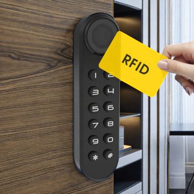 青い歯のネットワークとRFID電子キーレスとガラスドアスマートキャビネットロック