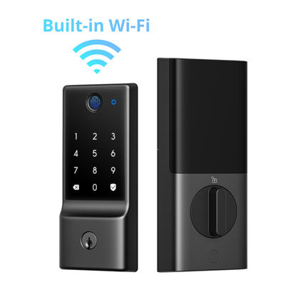 現代のミニマリストスタイルとメモリーカードデータストレージオプションのスマートドアロック