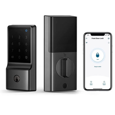 現代のミニマリストスタイルとメモリーカードデータストレージオプションのスマートドアロック