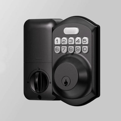競争力のあるホーム ツヤ 電動指紋 鍵なし ドアハンドル スマートライフ ロック ドアセット