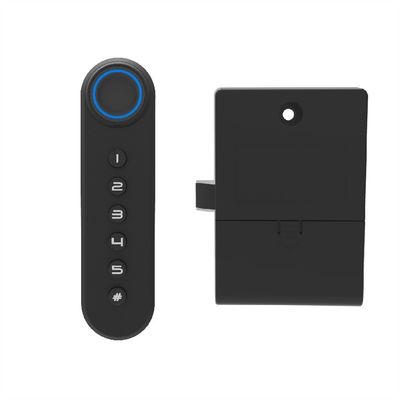 オフィスドラワーロック 数値キーボード スマートキャビネットロック 指紋Bluetoothネットワーク
