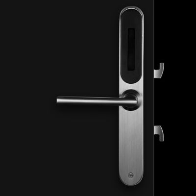 青い歯ネットワーク 木のドア スマートロック 指紋ヘッド パスワード デジタル スマートドアロック ゲートのロック
