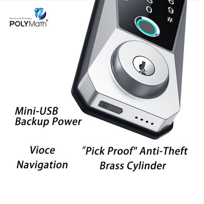 高い安全性と耐久性のあるスマートロック 寝室のドアの安全管理のためのデッドボルト