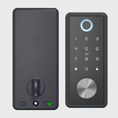 アルミドア TUYA スマートロック 指紋認識とメモリーカード保存