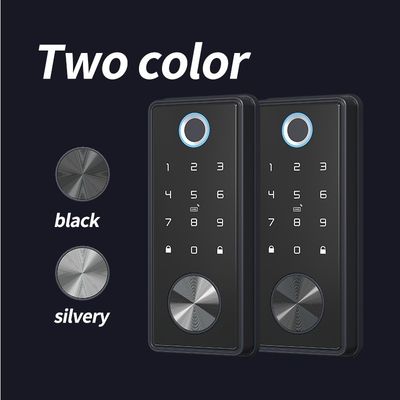 アルミドア TUYA スマートロック 指紋認識とメモリーカード保存