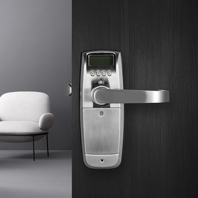 木のドア指紋 鍵 パスワード スマートホーム セキュリティ ドアロックをロック バッテリー