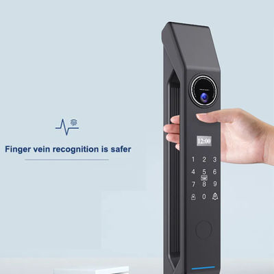 クラウドデータストレージ 鍵のないアクセス スマートドアロック 木製とステンレス鋼のドア