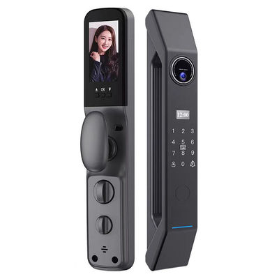 クラウドデータストレージ 鍵のないアクセス スマートドアロック 木製とステンレス鋼のドア