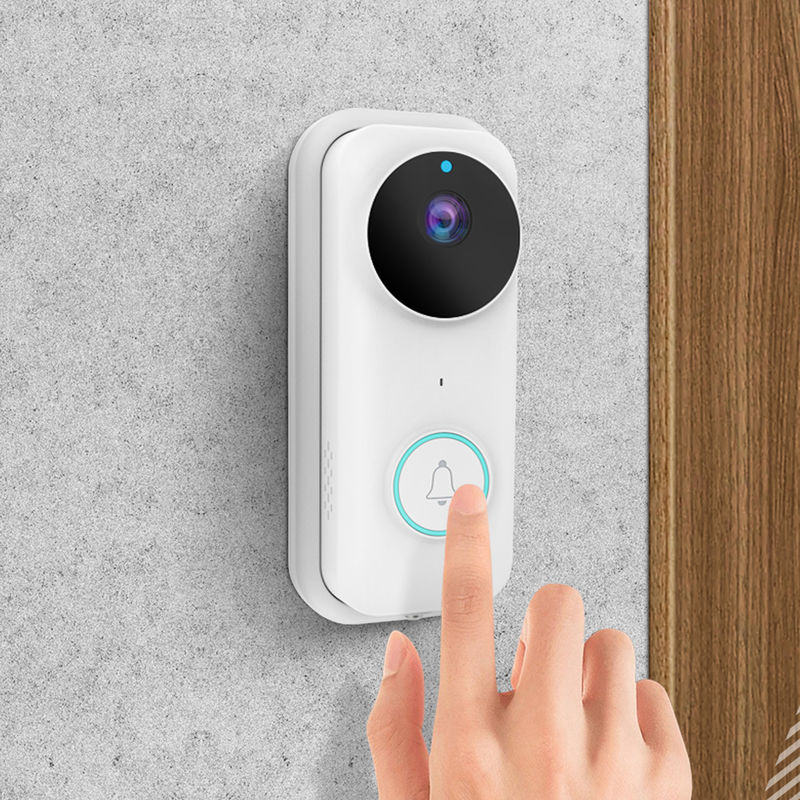 簡単にインストール 白いWiFi 1080P ビデオ ドア 電話 インターフォン システム 簡単にインストール